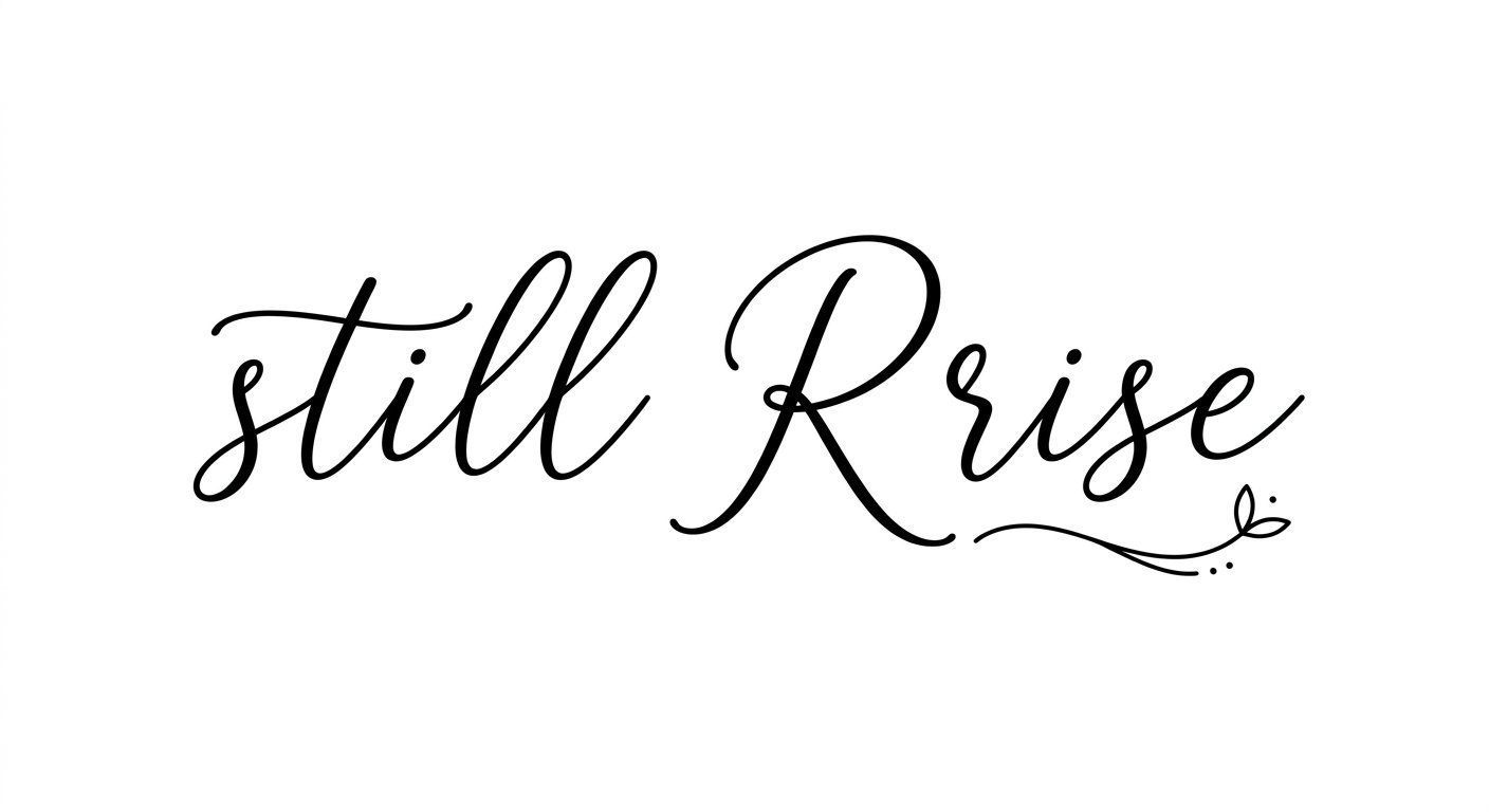 Elegant handwritten script along the inner forearm