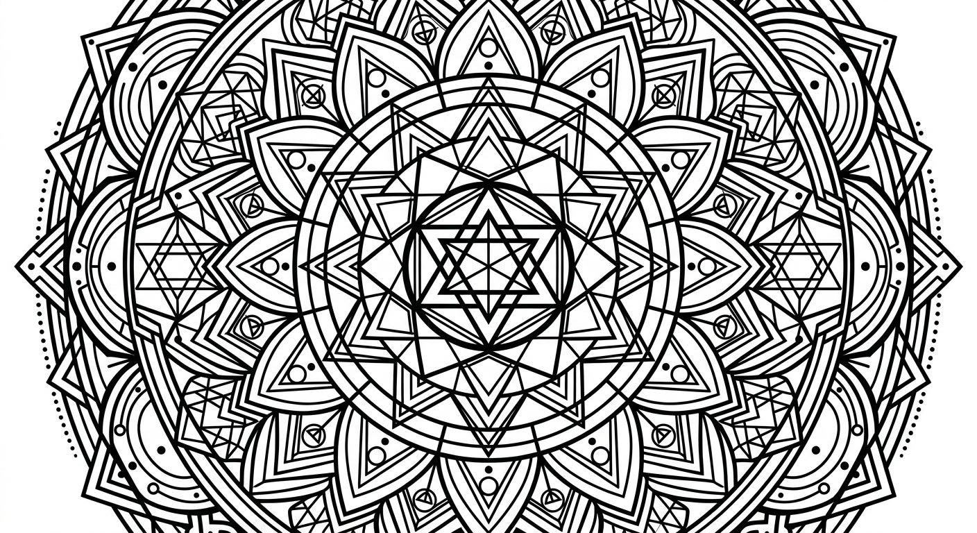 geometric tattoo design